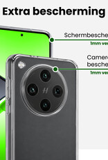 BASEY. BASEY. OPPO Find X8 Pro Hoesje Siliconen - Transparant