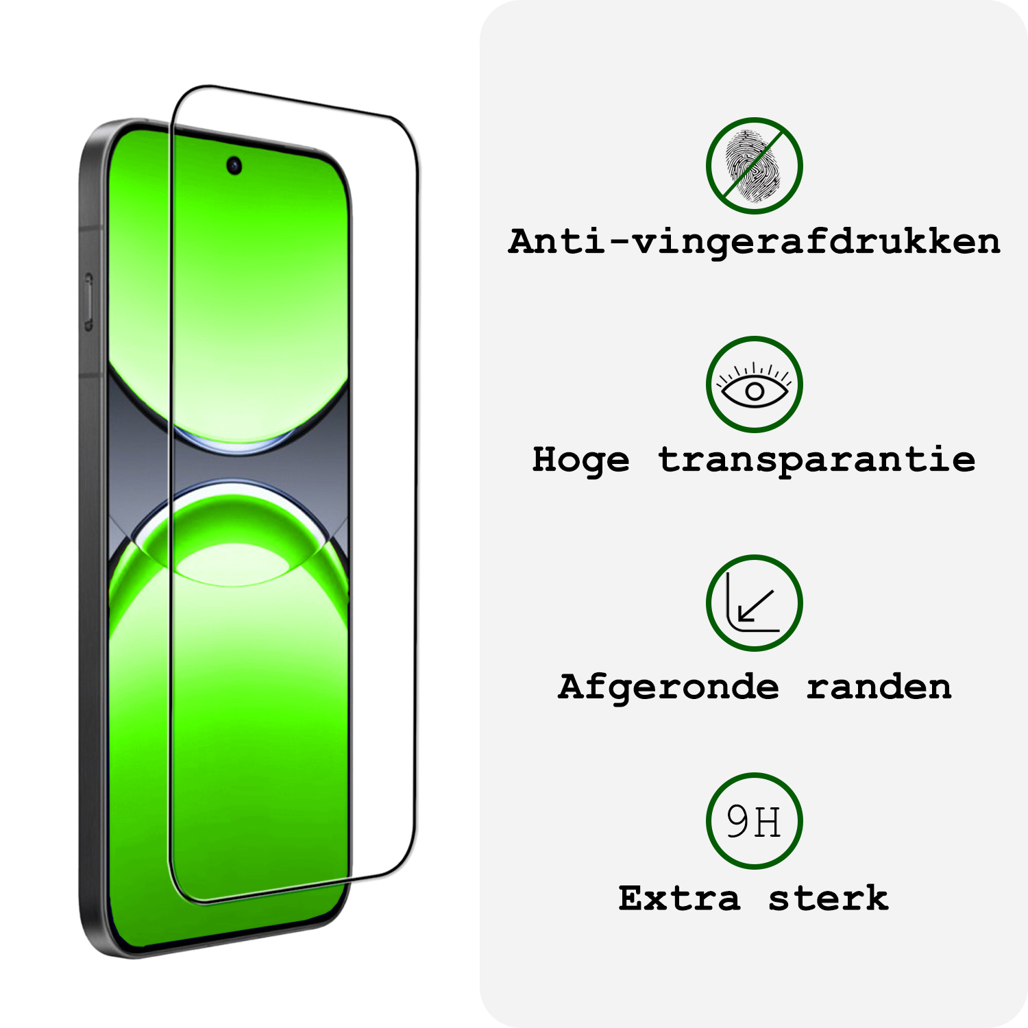 BASEY. BASEY. OPPO Find X8 Pro Hoesje Siliconen Met 2x Screenprotector - Transparant