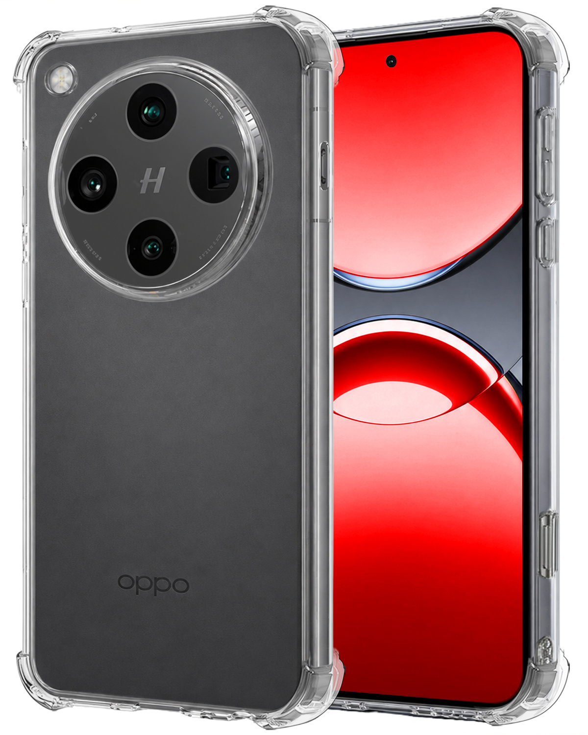 NoXx NoXx OPPO Find X8 Pro Hoesje Shockproof - Transparant