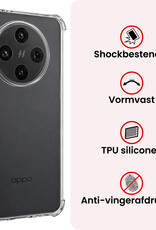 NoXx NoXx OPPO Find X8 Pro Hoesje Shockproof - Transparant