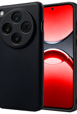 NoXx NoXx OPPO Find X8 Pro Hoesje Siliconen - Zwart