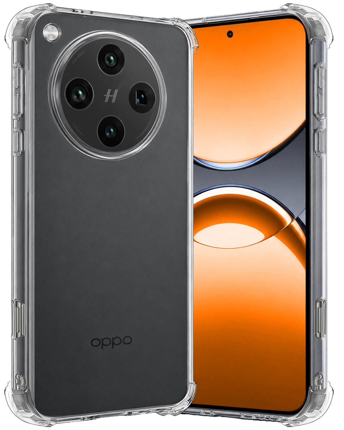 Nomfy Nomfy OPPO Find X8 Pro Hoesje Shockproof - Transparant