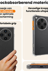 Nomfy Nomfy OPPO Find X8 Pro Hoesje Shockproof Met Screenprotector