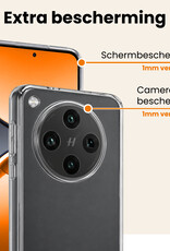 Nomfy Nomfy OPPO Find X8 Pro Hoesje Siliconen - Transparant