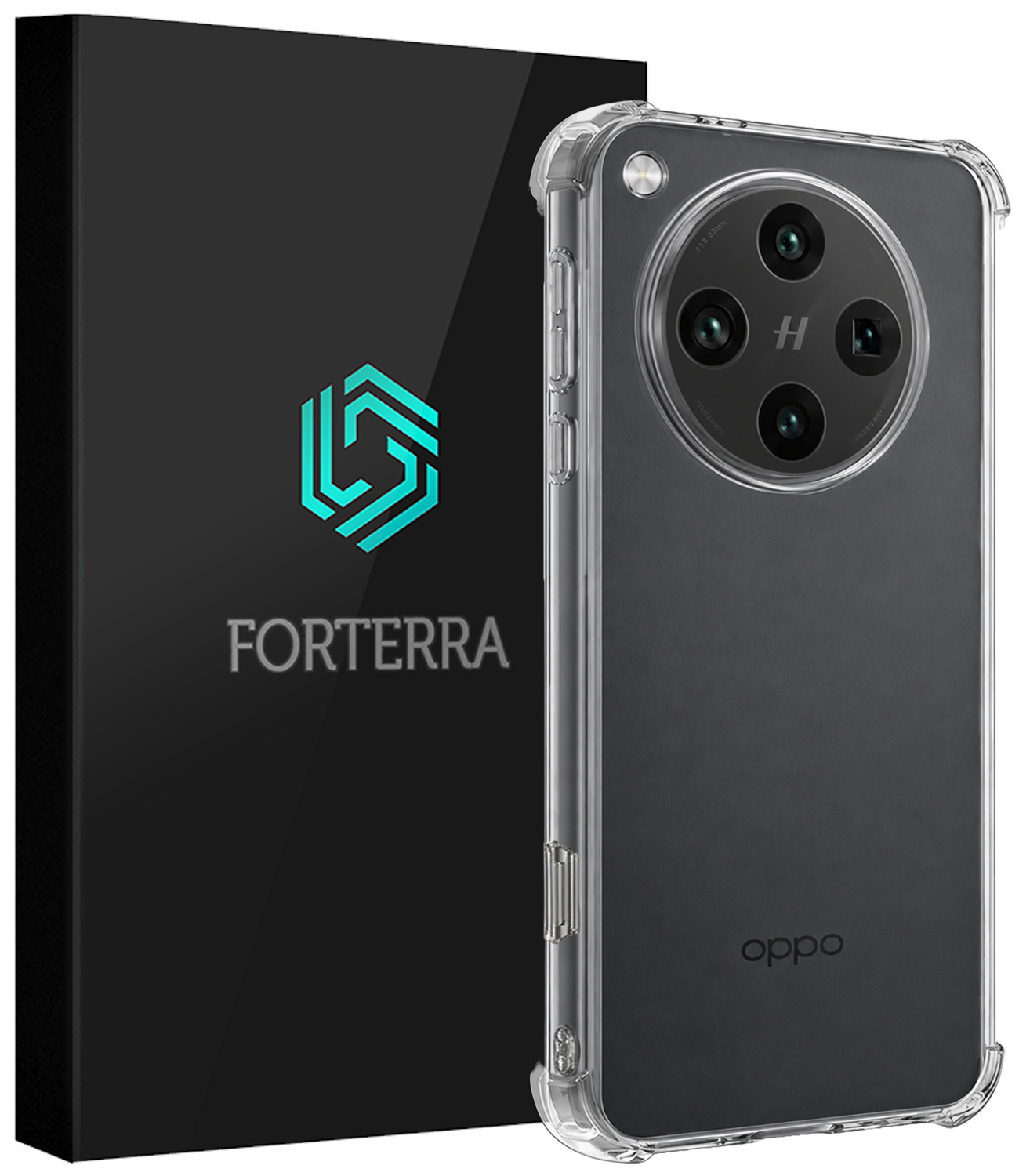 Forterra Forterra OPPO Find X8 Pro Hoesje Shockproof - Transparant