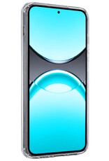 Forterra Forterra OPPO Find X8 Pro Hoesje Siliconen Met 2x Screenprotector - Transparant
