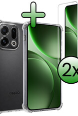 BASEY. BASEY. OPPO Find X9 Hoesje Shockproof Met 2x Screenprotector