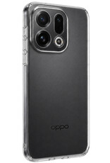 BASEY. BASEY. OPPO Find X9 Hoesje Siliconen - Transparant - 2 PACK