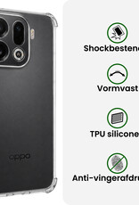 BASEY. BASEY. OPPO Find X9 Pro Hoesje Shockproof - Transparant