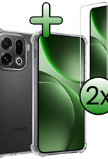 BASEY. BASEY. OPPO Find X9 Pro Hoesje Shockproof Met 2x Screenprotector