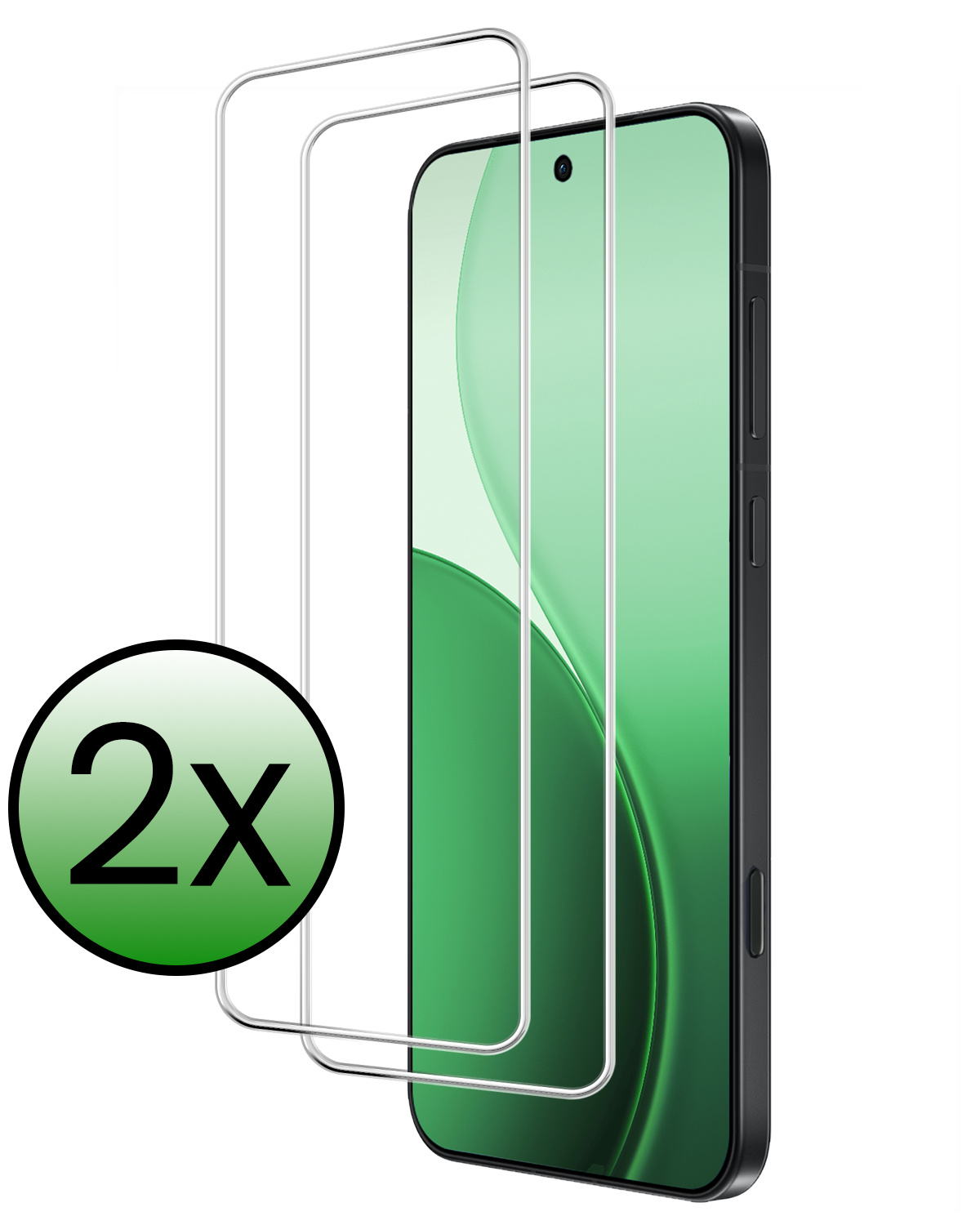 BASEY. BASEY. OPPO Reno14 Screenprotector - 2 PACK