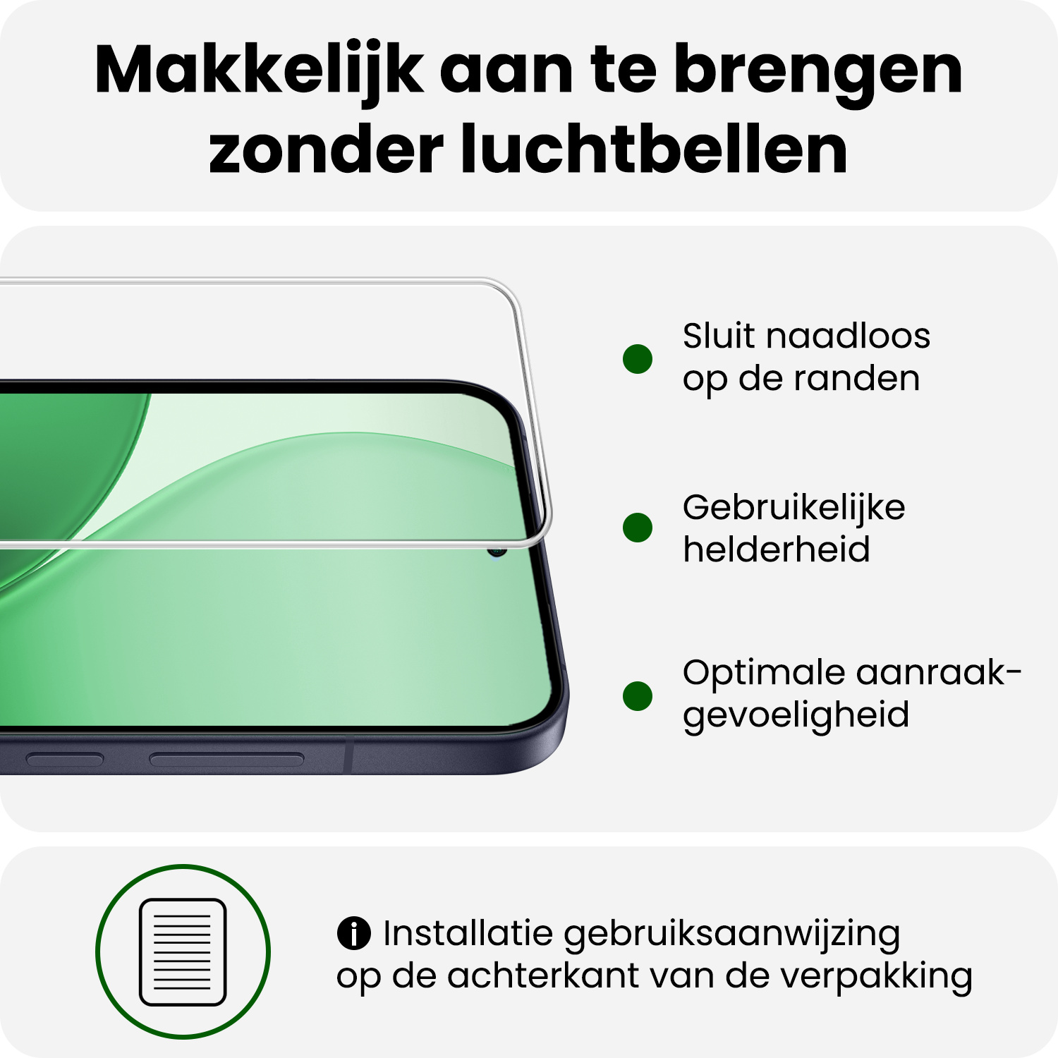 BASEY. BASEY. OPPO Reno14 Screenprotector - 3 PACK