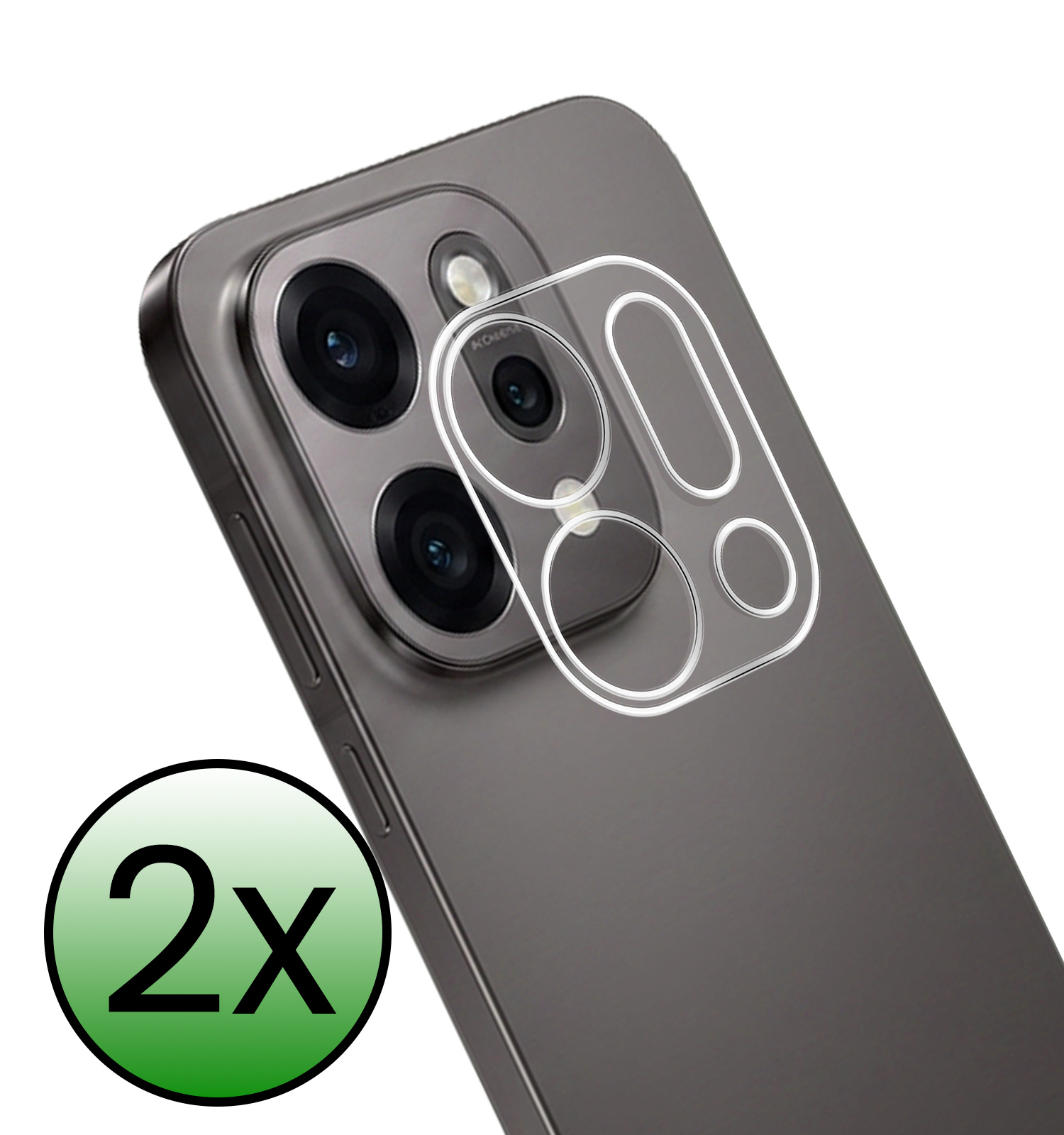 BASEY. BASEY. OPPO Reno14 Camera Screenprotector - 2 PACK