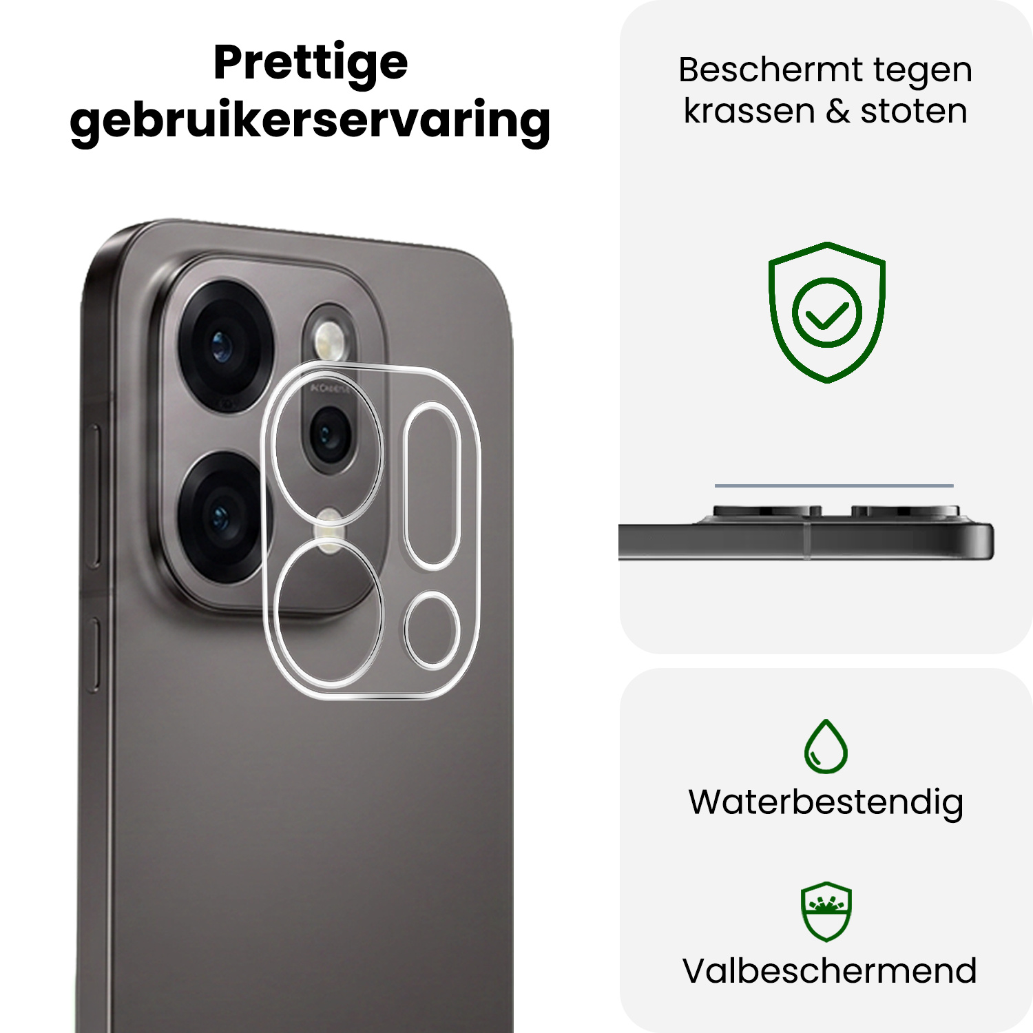 BASEY. BASEY. OPPO Reno14 Camera Screenprotector - 2 PACK