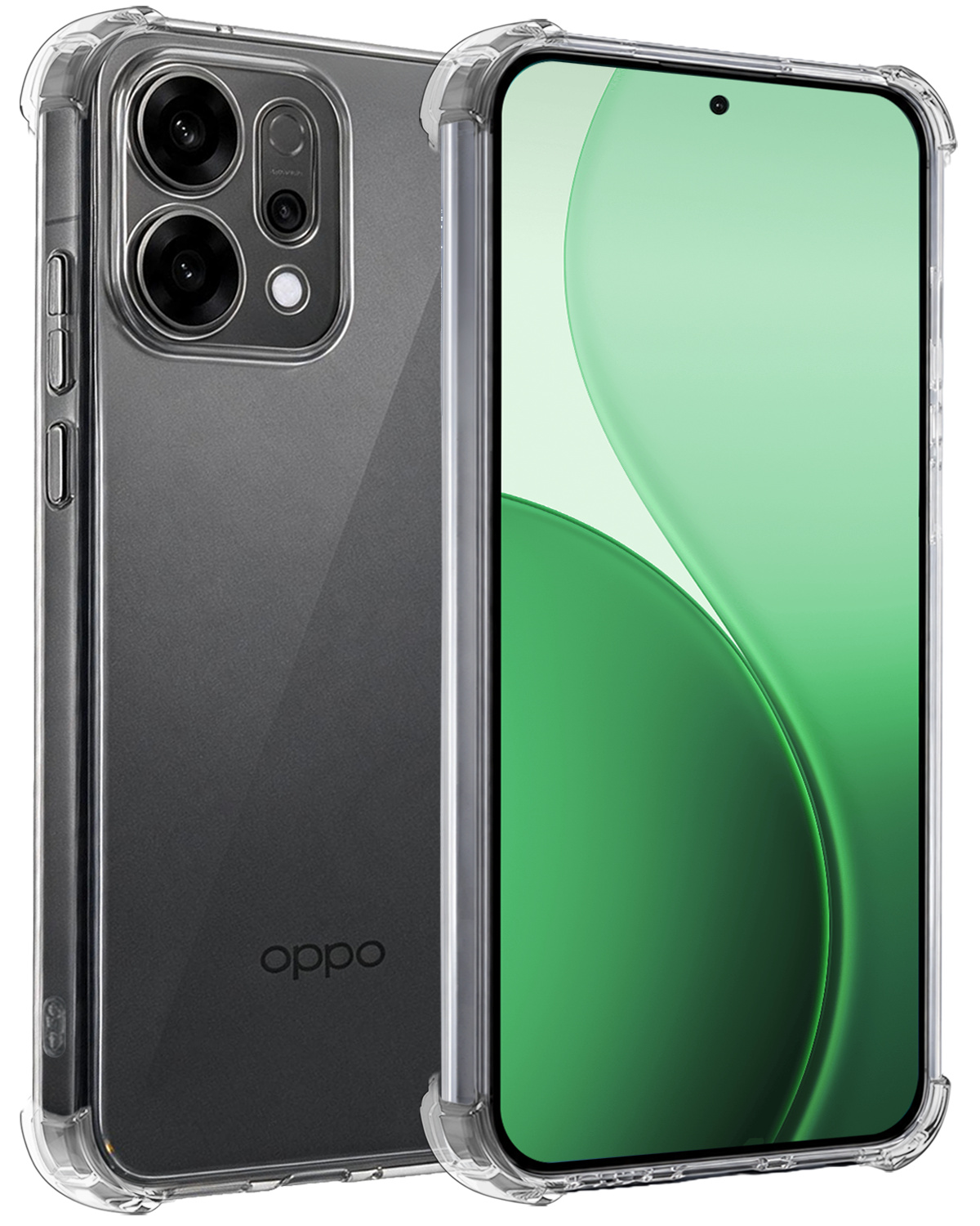 BASEY. BASEY. OPPO Reno14 Hoesje Shockproof - Transparant