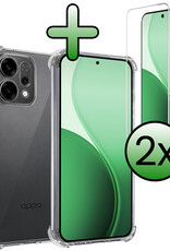 BASEY. BASEY. OPPO Reno14 Hoesje Shockproof Met 2x Screenprotector