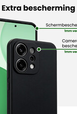 BASEY. BASEY. OPPO Reno14 Hoesje Siliconen - Zwart