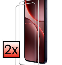 NoXx NoXx OPPO Find X9 Screenprotector Glas - 2 PACK