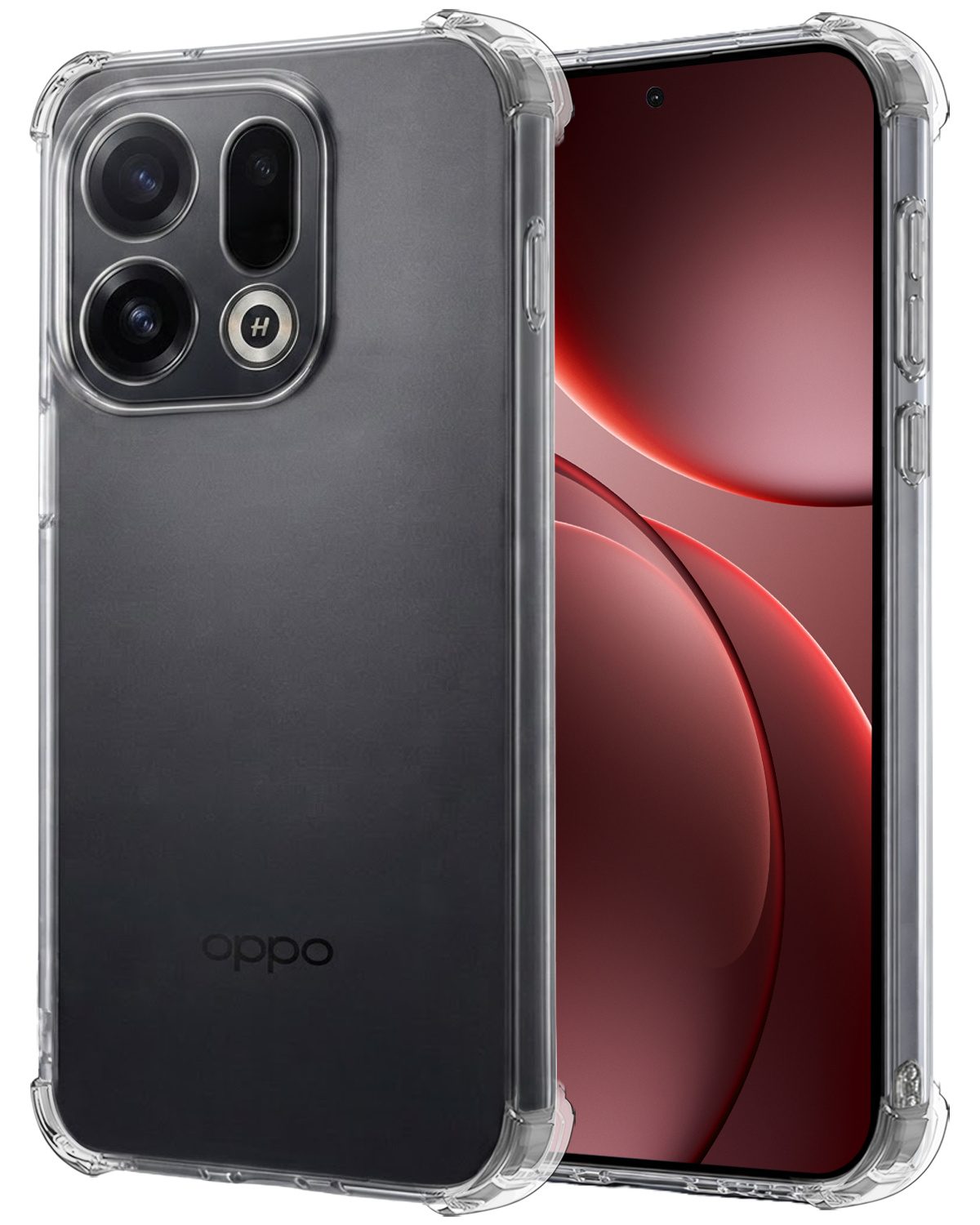 NoXx NoXx OPPO Find X9 Hoesje Shockproof - Transparant