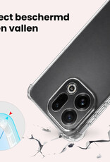 NoXx NoXx OPPO Find X9 Hoesje Shockproof - Transparant - 2 PACK