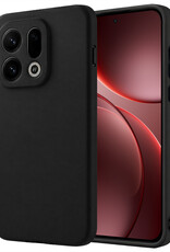 NoXx NoXx OPPO Find X9 Hoesje Siliconen - Zwart