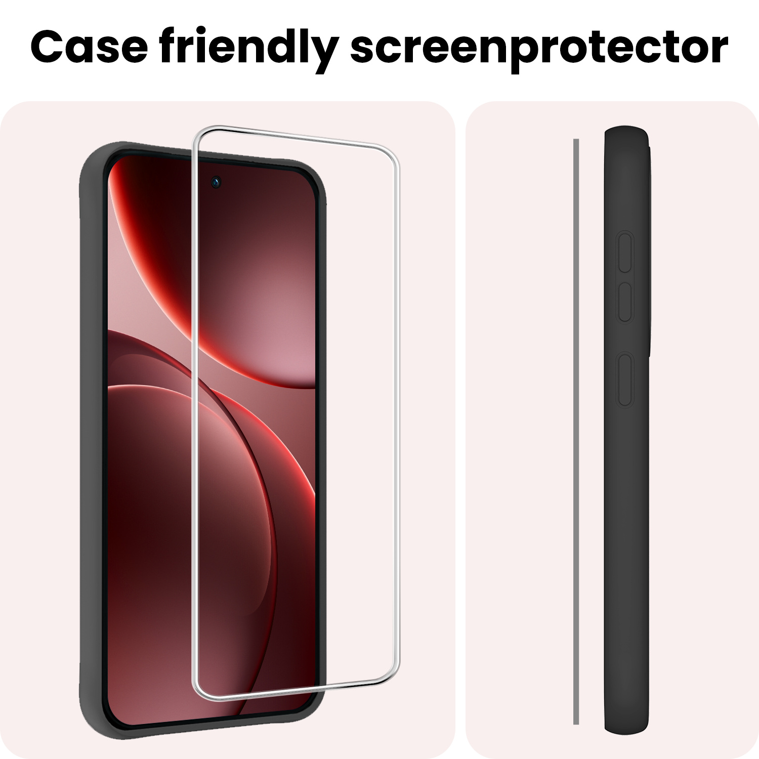NoXx NoXx OPPO Find X9 Pro Screenprotector Glas - 3 PACK