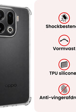 NoXx NoXx OPPO Find X9 Pro Hoesje Shockproof - Transparant