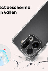 NoXx NoXx OPPO Find X9 Pro Hoesje Shockproof - Transparant - 2 PACK