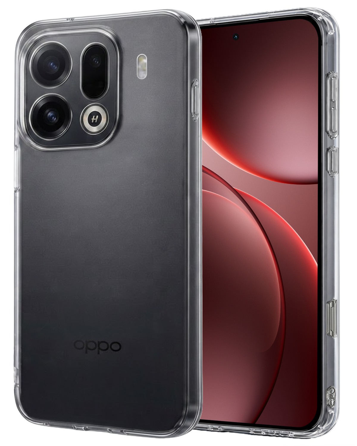 NoXx NoXx OPPO Find X9 Pro Hoesje Siliconen - Transparant