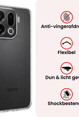 NoXx NoXx OPPO Find X9 Pro Hoesje Siliconen - Transparant