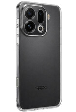 NoXx NoXx OPPO Find X9 Pro Hoesje Siliconen - Transparant - 2 PACK