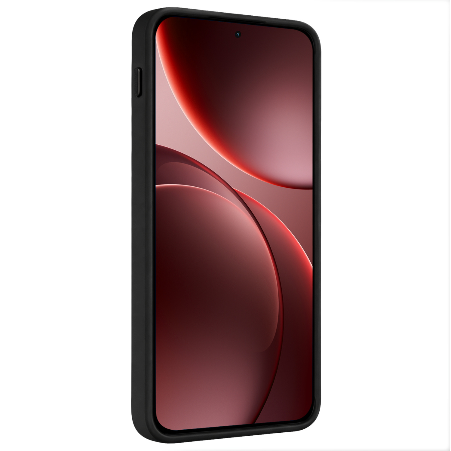 NoXx NoXx OPPO Find X9 Pro Hoesje Siliconen Met Screenprotector - Zwart
