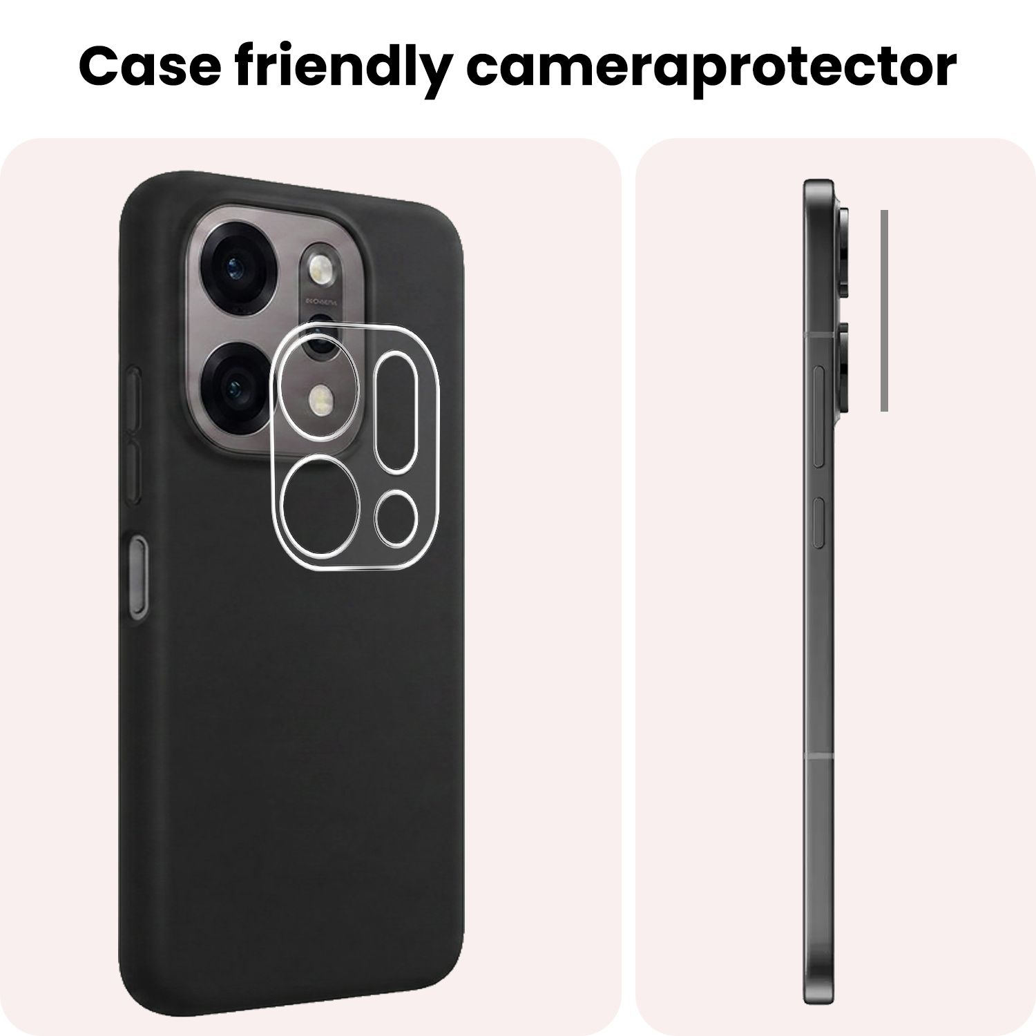 NoXx NoXx OPPO Reno14 Camera Screenprotector - 3 PACK