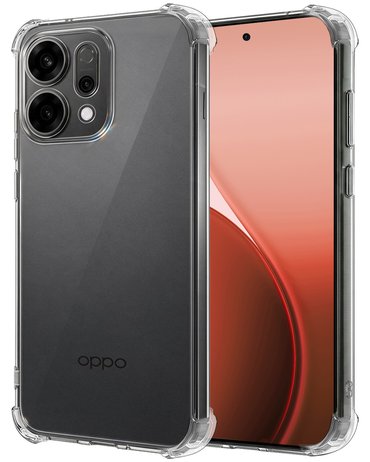 NoXx NoXx OPPO Reno14 Hoesje Shockproof - Transparant