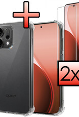 NoXx NoXx OPPO Reno14 Hoesje Shockproof Met 2x Screenprotector