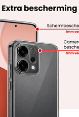 NoXx NoXx OPPO Reno14 Hoesje Siliconen - Transparant