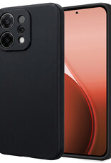 NoXx NoXx OPPO Reno14 Hoesje Siliconen - Zwart