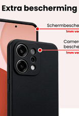 NoXx NoXx OPPO Reno14 Hoesje Siliconen - Zwart