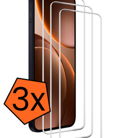Nomfy Nomfy OPPO Find X9 Screenprotector Glas - 3 PACK