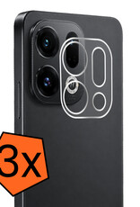 Nomfy Nomfy OPPO Find X9 Camera Screenprotector - 3 PACK