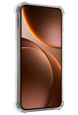 Nomfy Nomfy OPPO Find X9 Hoesje Shockproof - Transparant - 2 PACK