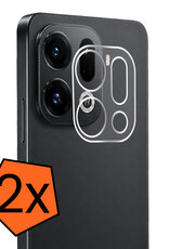 Nomfy Nomfy OPPO Find X9 Pro Camera Screenprotector - 2 PACK