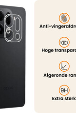 Nomfy Nomfy OPPO Find X9 Pro Camera Screenprotector - 3 PACK