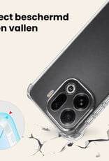 Nomfy Nomfy OPPO Find X9 Pro Hoesje Shockproof - Transparant