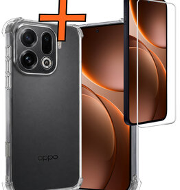 Nomfy Nomfy OPPO Find X9 Pro Hoesje Shockproof Met Screenprotector