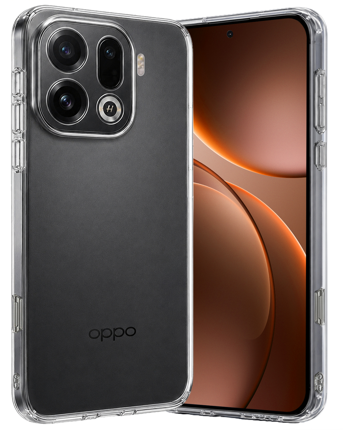 Nomfy Nomfy OPPO Find X9 Pro Hoesje Siliconen - Transparant