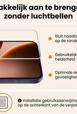 Nomfy Nomfy OPPO Find X9 Pro Hoesje Siliconen Met Screenprotector - Transparant