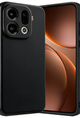 Nomfy Nomfy OPPO Find X9 Pro Hoesje Siliconen - Zwart