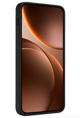 Nomfy Nomfy OPPO Find X9 Pro Hoesje Siliconen Met Screenprotector - Zwart