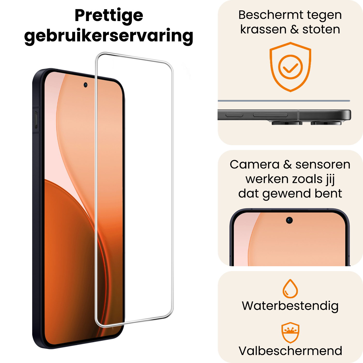 Nomfy Nomfy OPPO Reno14 Screenprotector - 2 PACK